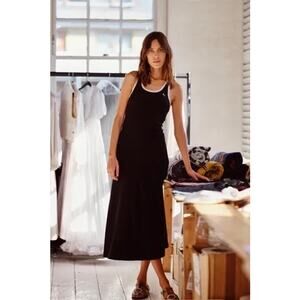 Alexa Chung Black Racerback Dress // Small